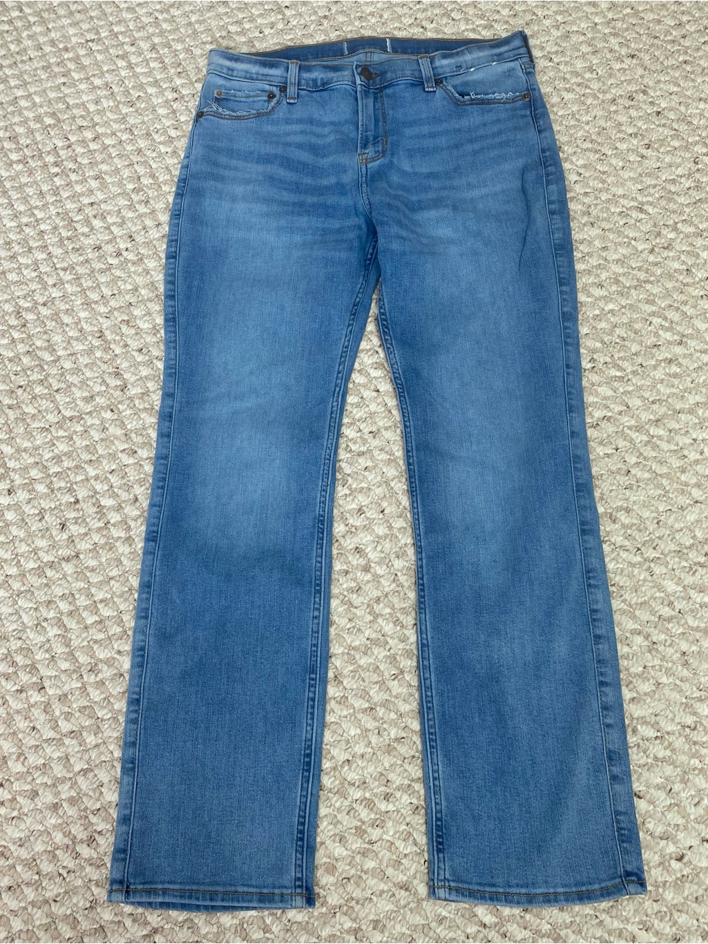 Abercrombie Straight Jeans - Size 6/8